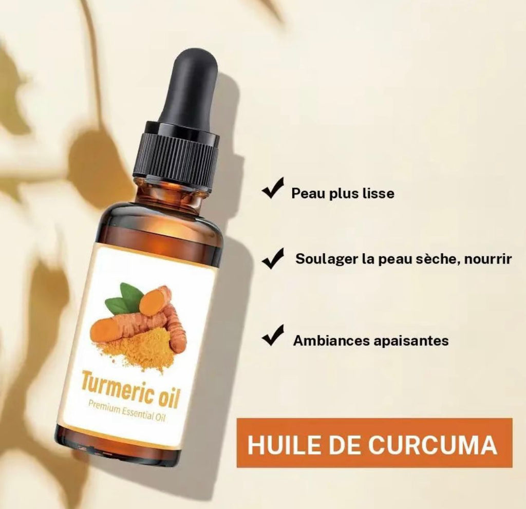 Huile de Curcuma Ivoire Ébène