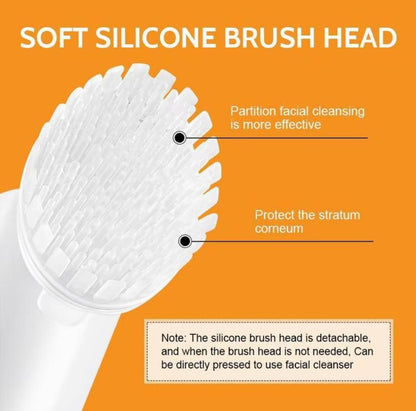 Mousse nettoyante au curcuma