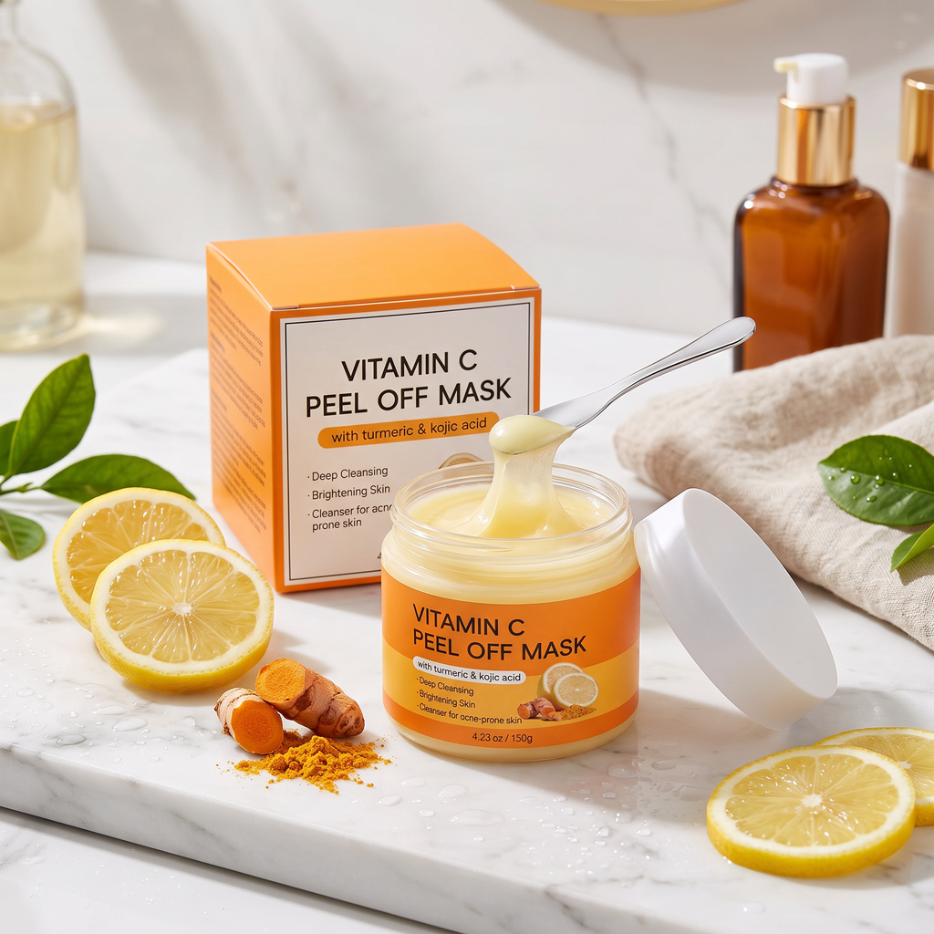 Masque Peel-Off Vitamine C - mise en scène