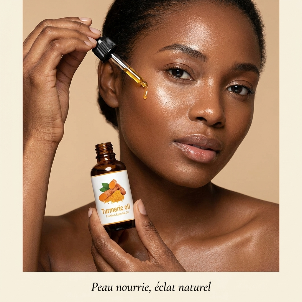 Huile de Curcuma - peau nourrie, éclat naturel