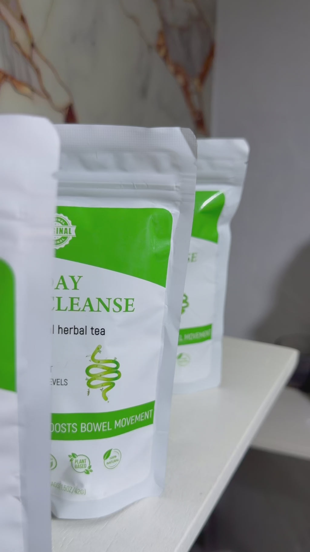 Témoignage client - Thé Détox Côlon 14 Jours : ventre plat, digestion, transit