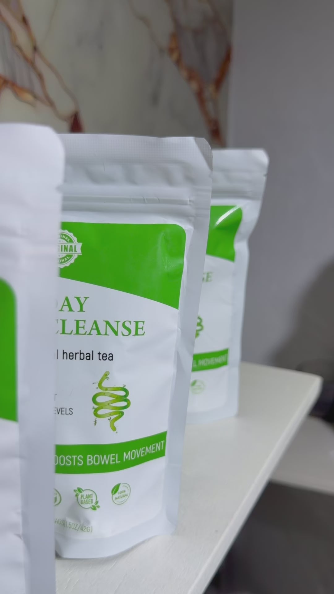Témoignage client - Thé Détox Côlon 14 Jours : ventre plat, digestion, transit