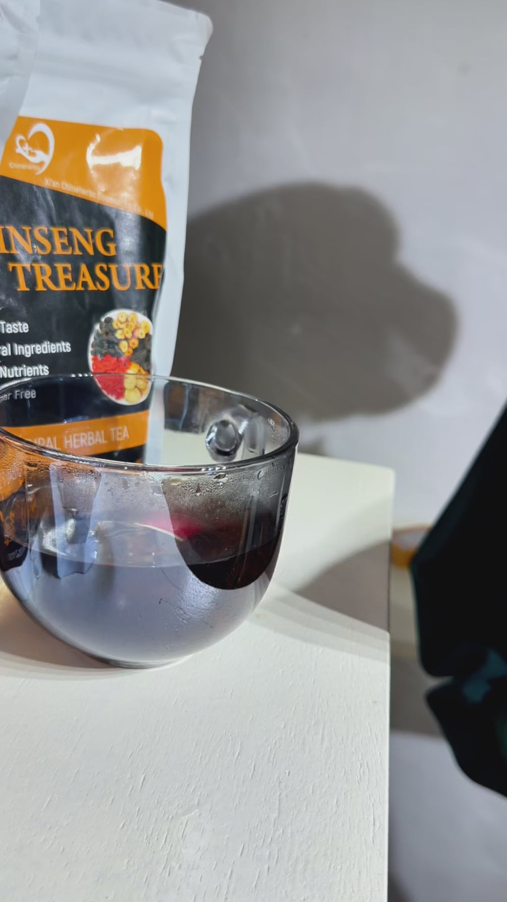 Témoignage client - Découvrez le Thé Ginseng Cinq Trésors : énergie, immunité, digestion